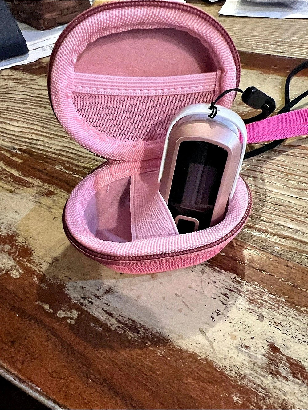mibest OLED Finger Pulse Oximeter Pink